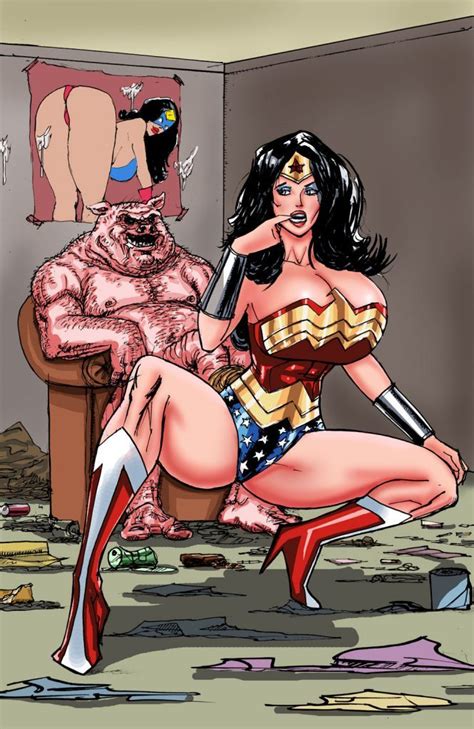 SuperPoser 558658 Wonder Woman VS Porkum 1 665x1024 Comic Porno Gratis