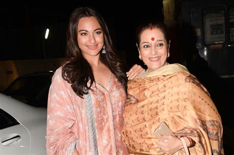 Sonakshi Sinha With Her Mother
