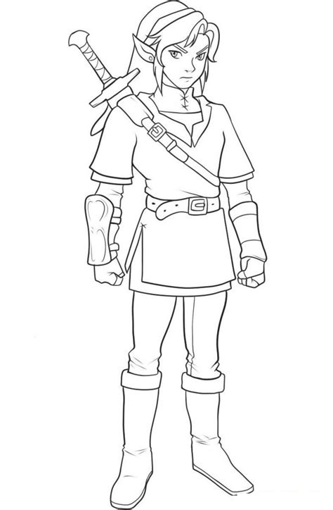 We have collected 37+ princess zelda coloring page images of various designs for you to color. Free Printable Zelda Coloring Pages For Kids