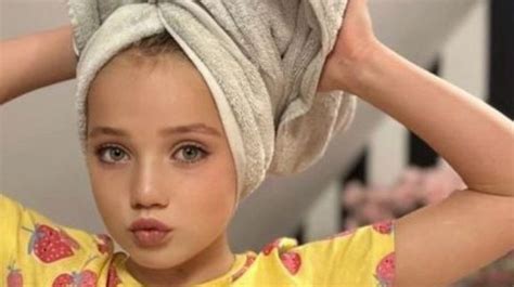 Katie Prices Snap Of Bunny 8 Pouting And Wearing Makeup Sparks
