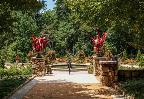 Sarah P Duke Gardens In Durham North Carolina Stock Photo Image Of