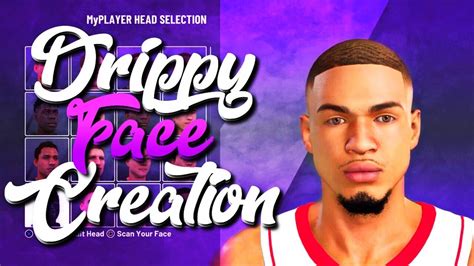 Best Drippy Face Creation On Nba 2k20 This Face Creation Will Turn You