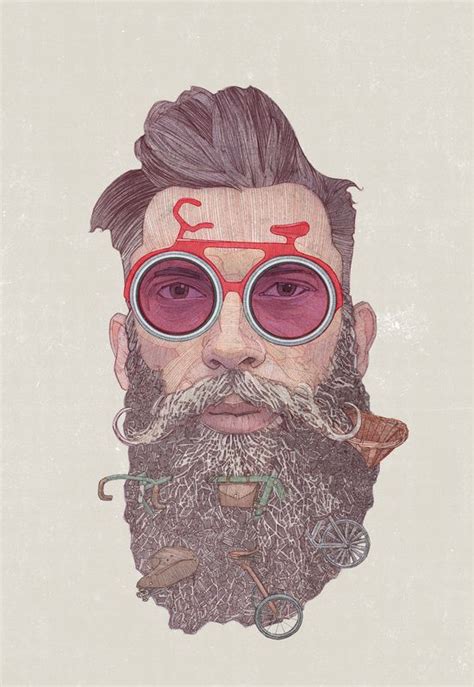 Hipster Dude Art Print By Stavros Damos Society6 Art Hipster