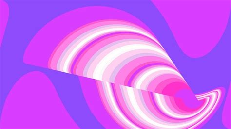 Premium Vector Abstract Rounded Twisted Abstract Space Simple Striped