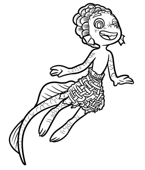 Luca Coloring Pages Best Coloring Pages For Kids Disn