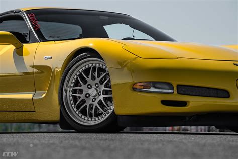 Yellow Chevrolet C5 Z06 Corvette Ccw Hs016 Hybrid Series Flickr