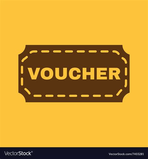 The Voucher Icon Coupon And T Offer Discount Vector Image