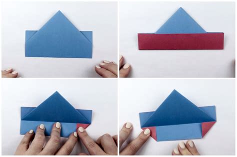 How To Make An Origami Boat With A Square Piece Of Paper