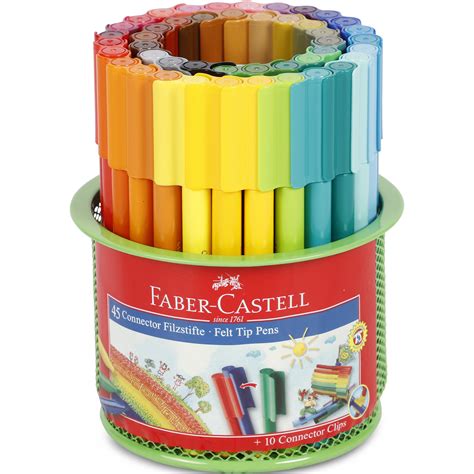 Faber Castell Felt Tip Pens Set Of 45 Bambinifashioncom