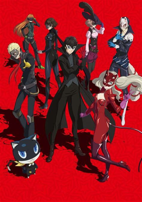 Persona 5 The Animation Second Cour Key Visual Shown Persona Central
