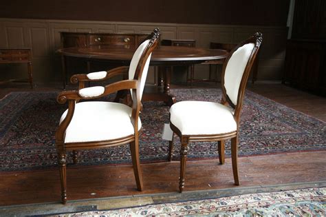 They're perfect when the dessert is super tasty and the conversation is super interesting. 8 Upholstered Dining Chairs, Mahogany Round Back Chairs ...