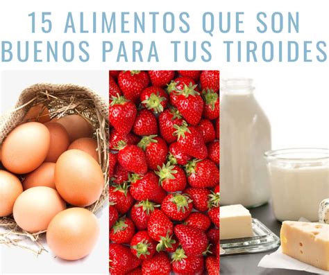 15 Alimentos Que Son Buenos Para Tus Tiroides Salud