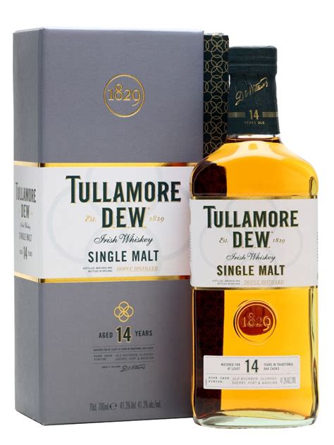 Tullamore Dew 14 Year Old Whisky Irish Whiskey Single
