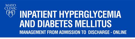 Inpatient Hyperglycemia And Diabetes Mellitus Management From