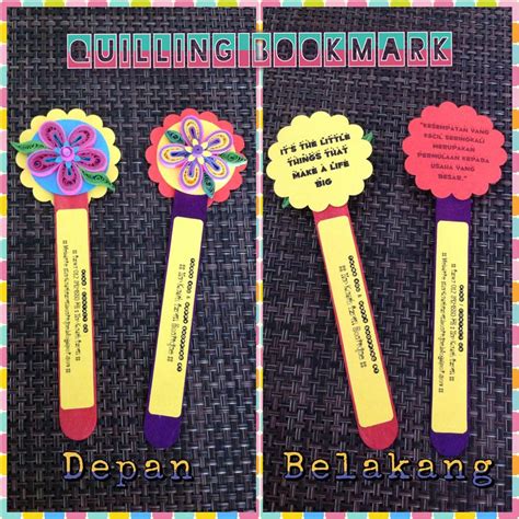 Kegagalan dalam penggunaan penanda wacana yang tepat akan menyebabkan seluruh wacana tidak mempunyai perpautan yang lengkap. Nur Kasih Izrin BOUTIQUE: Quilling Bookmark aka Penanda ...