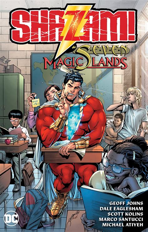 comic review shazam and the seven magic lands gabbing geek