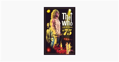 ‎the Who Live In Texas 75 Live At The Summit Houston Texas 1975