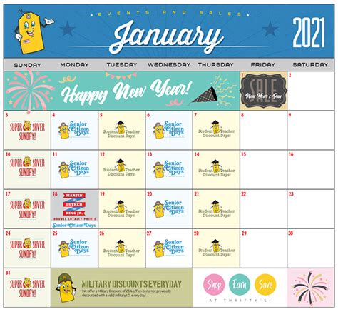 National Day Calendar January 20 2021 Free Printable January 2021