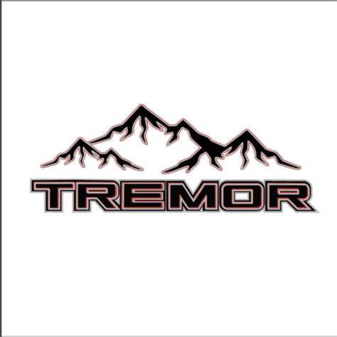 Set Of Ford Tremor Mountain Classic Colors F 250 Decal Die Cut Ebay