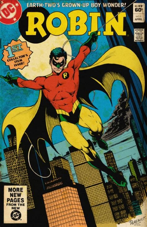 Robin Of Earth 2 By Tom Derenick In Michael Dunnes Jsa By Tom