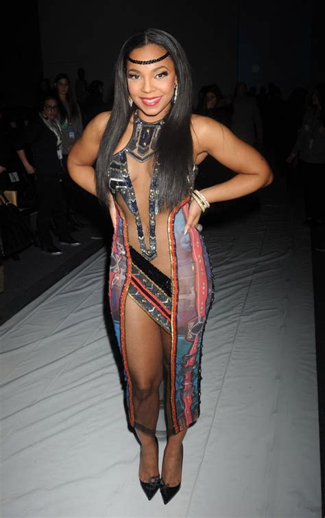 Ashanti Is Wearing More Sheer Clothes Out And About In New York This