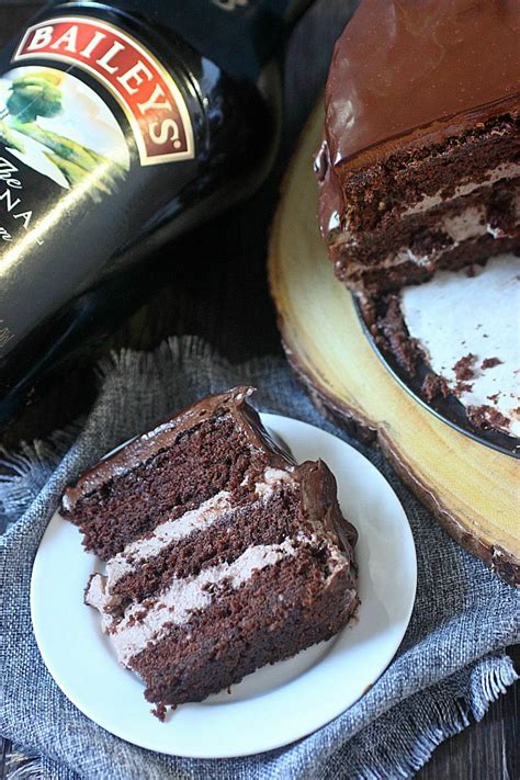 Baileys Irish Cream Chocolate Mousse Cake Mind Over Batter