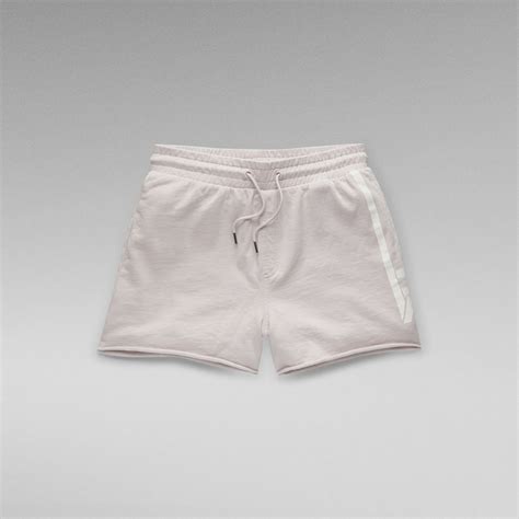 Printed Sweat Shorts Pink G Star Raw®