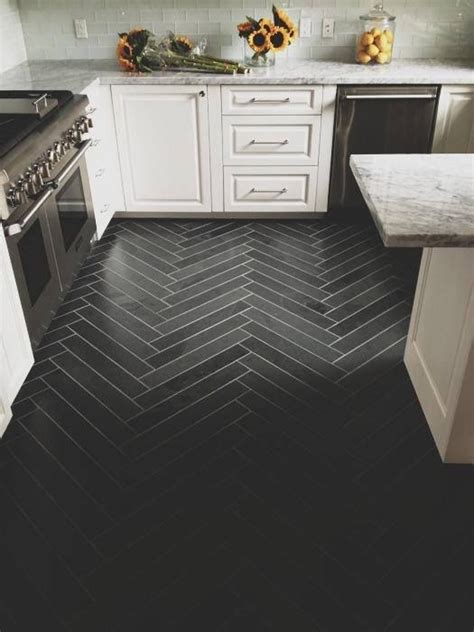 But wood flooring in chevron design is arguably the most beautiful and serene way of adding this pattern to the modern kitchen. 30+ Herringbone Pattern Tiled Floor & Wall Surfaces