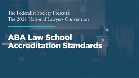 Aba Law School Accreditation Standards 2021 National Lawyers