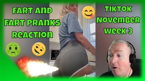 Reaction Funny Farts And Fart Pranks Tiktok November 2021 Week 3 Compilation Try Not To