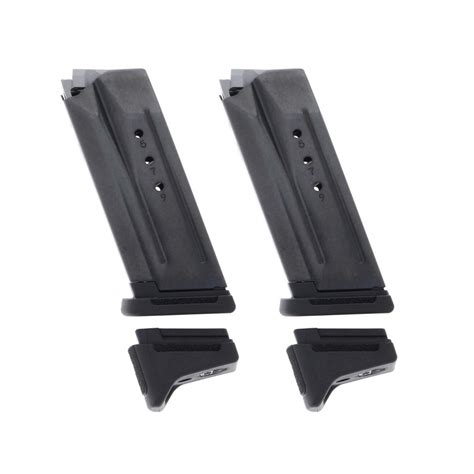 2 Pack Ruger Security 9 Compact 9mm 10 Round Magazine