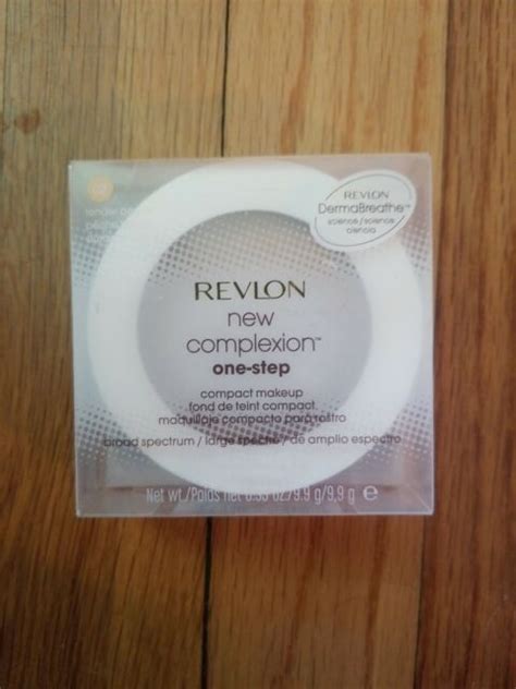 Revlon New Complexion One Step Compact Makeup 02 Tender Peach Ebay