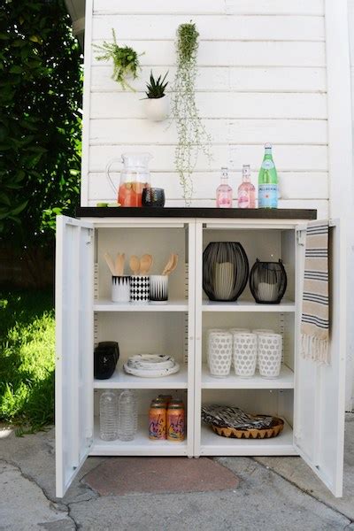 Sideboards and buffets come in handy not only for entertaining, but for storing utensils and dishes. 19 Bodacious Backyard Storage Ideas, Tips & Hacks You Need ...