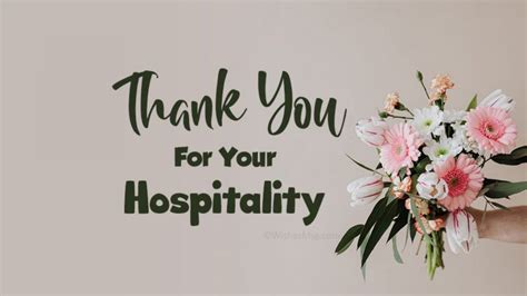 Browse Our Free Thank You Card For Hospitality Thank You For Dinner