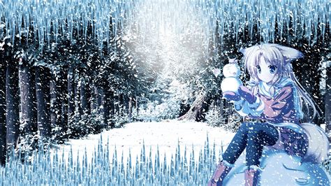 32 Winter Anime Wallpaper 4k Baka Wallpaper