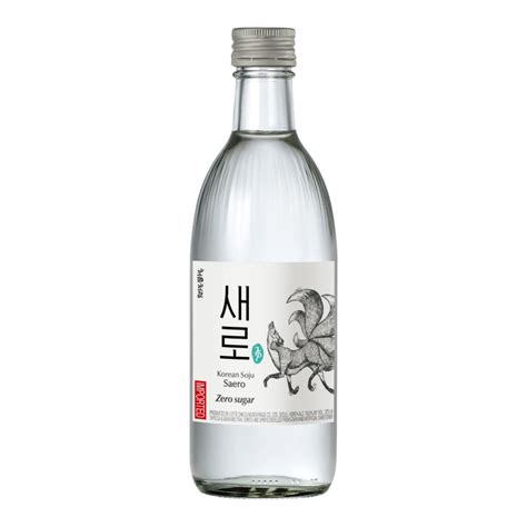 Saero Zero Sugar Soju X 8 Bottles Geonbae