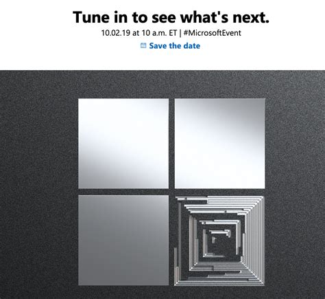 Reminder Microsoft Surface Event Is Today October 2nd With Livestream