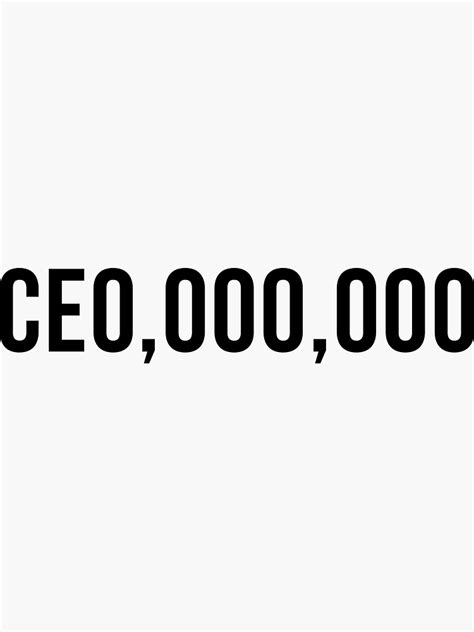 Ceooooooo Entrepreneur Hustler Ceo Sticker For Sale By