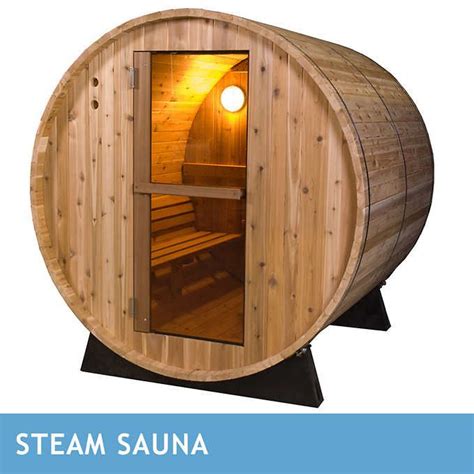 Almost Heaven Pinnacle 4 Person Outdoor Steam Sauna Steam Sauna