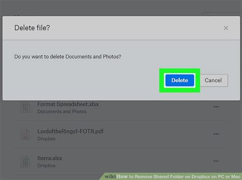 How To Remove Shared Folder On Dropbox On Pc Or Mac 10 Steps