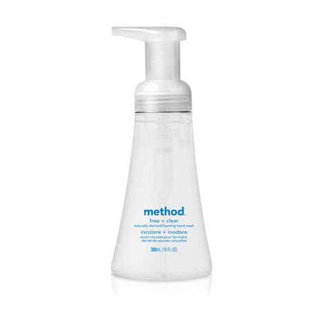 Method Foaming Hand Wash Free Clear 10 Ounces