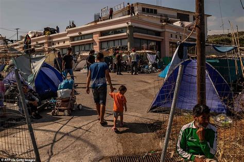Lesbos Refugee Camps Devastation Is Laid Bare As Greece Accuses