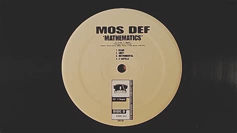 Mos Def Dj Premier Mathematics 1999 Rawkus Records Yasiin Bey