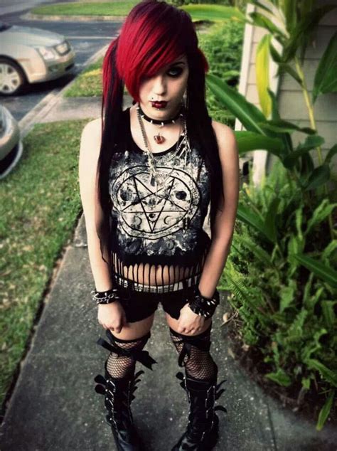 Pin By Karin Johnston On Goth Gothic Outfits Hot Goth Girls Punk