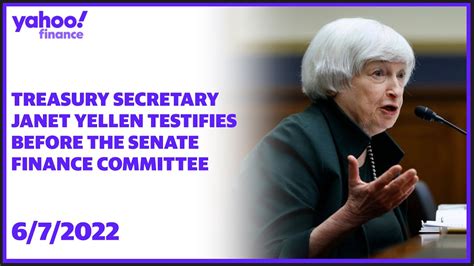 Treasury Secretary Janet Yellen Testifies Before The Senate Finance