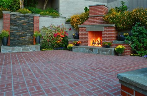 Create A Beautiful Patio With Red Brick Patio Designs