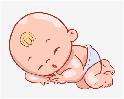 Conceptual design art of cute baby sleeping vector illustration. Sleeping Baby Decoration Illustration, Sleeping Baby ...