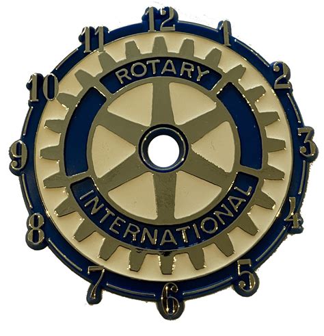 4 Vintage Clock Dial Rotary Int Craftime Clockery