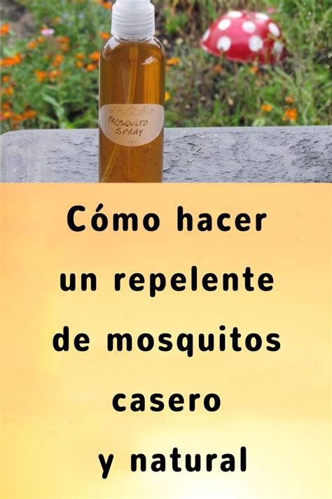 Cómo hacer un repelente de mosquitos casero y natural Repelente de