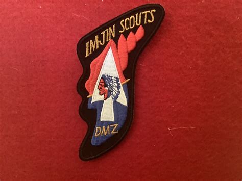 Us Army Imjin Scout Patch Dmz Korea Imjin Scout Korea Ebay